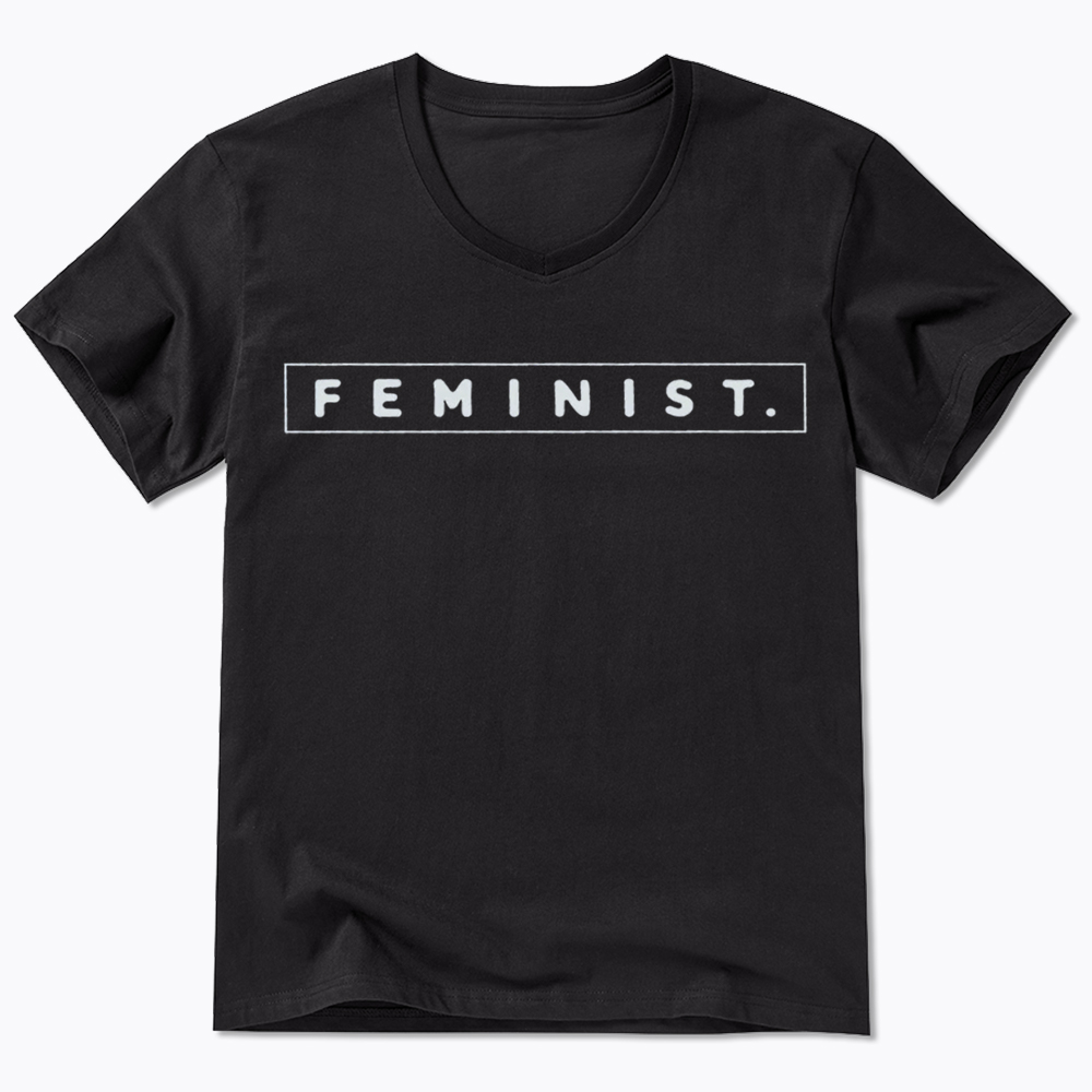 Girl Power Feminist V-Neck Classic T-Shirt