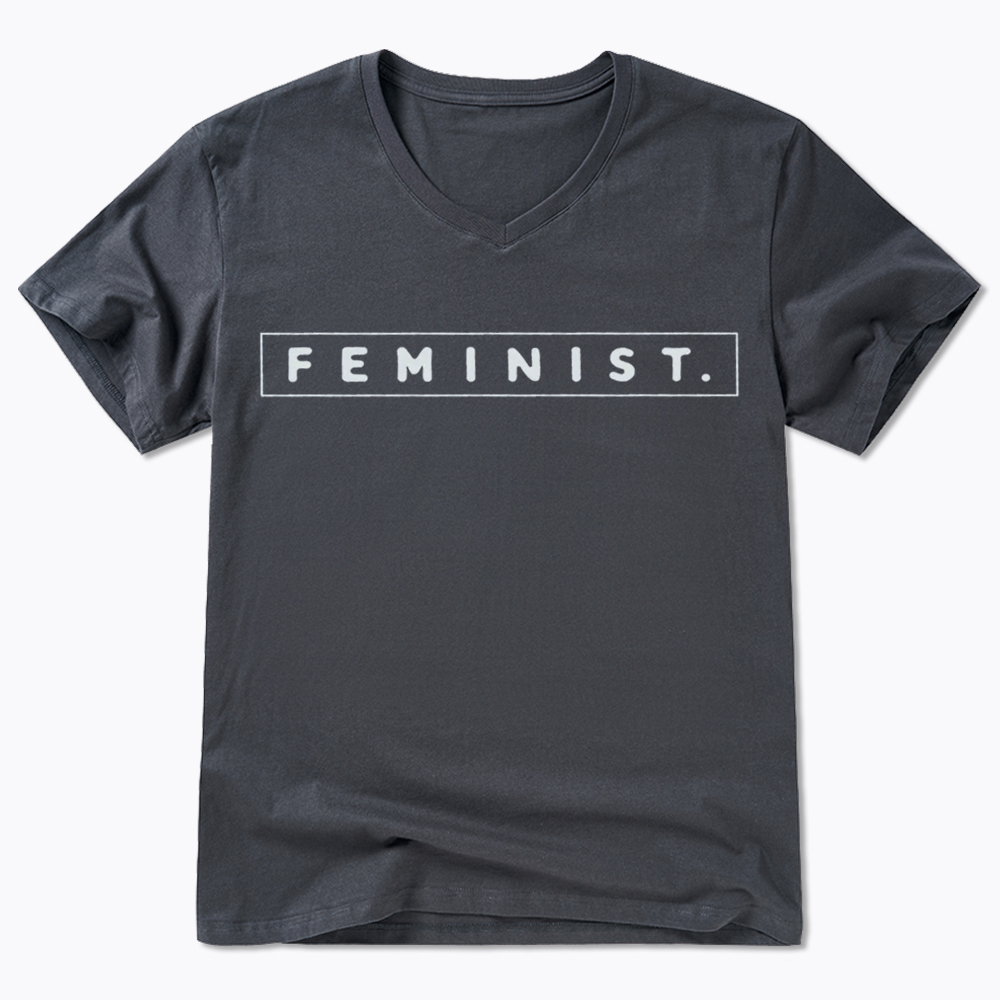 Girl Power Feminist V-Neck Classic T-Shirt