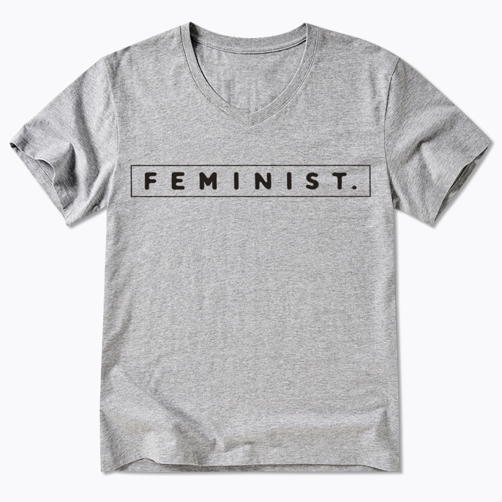 Girl Power Feminist V-Neck Classic T-Shirt