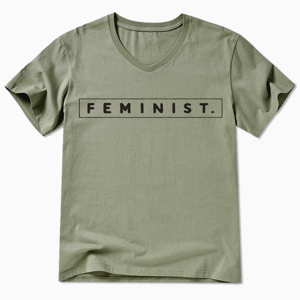 Girl Power Feminist V-Neck Classic T-Shirt
