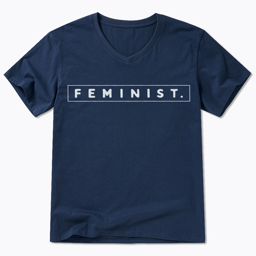 Girl Power Feminist V-Neck Classic T-Shirt