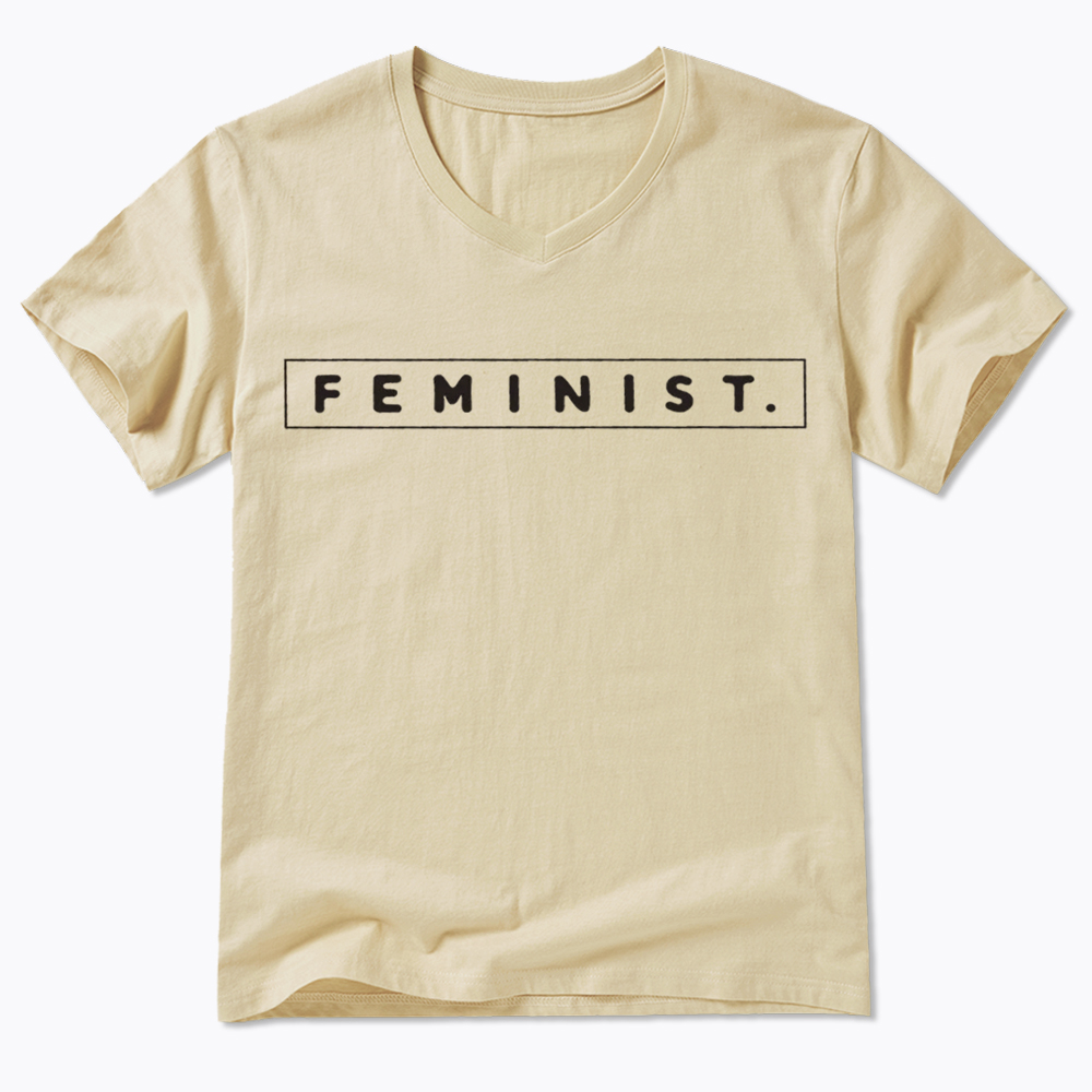 Girl Power Feminist V-Neck Classic T-Shirt