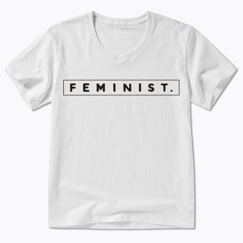 Girl Power Feminist V-Neck Classic T-Shirt