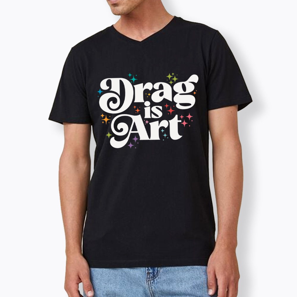 Drag is Art V-Neck Classic T-Shirt