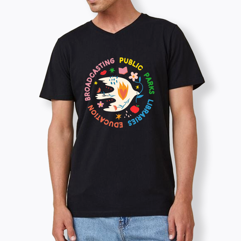 Protect Our Public Parks V-Neck Classic T-Shirts