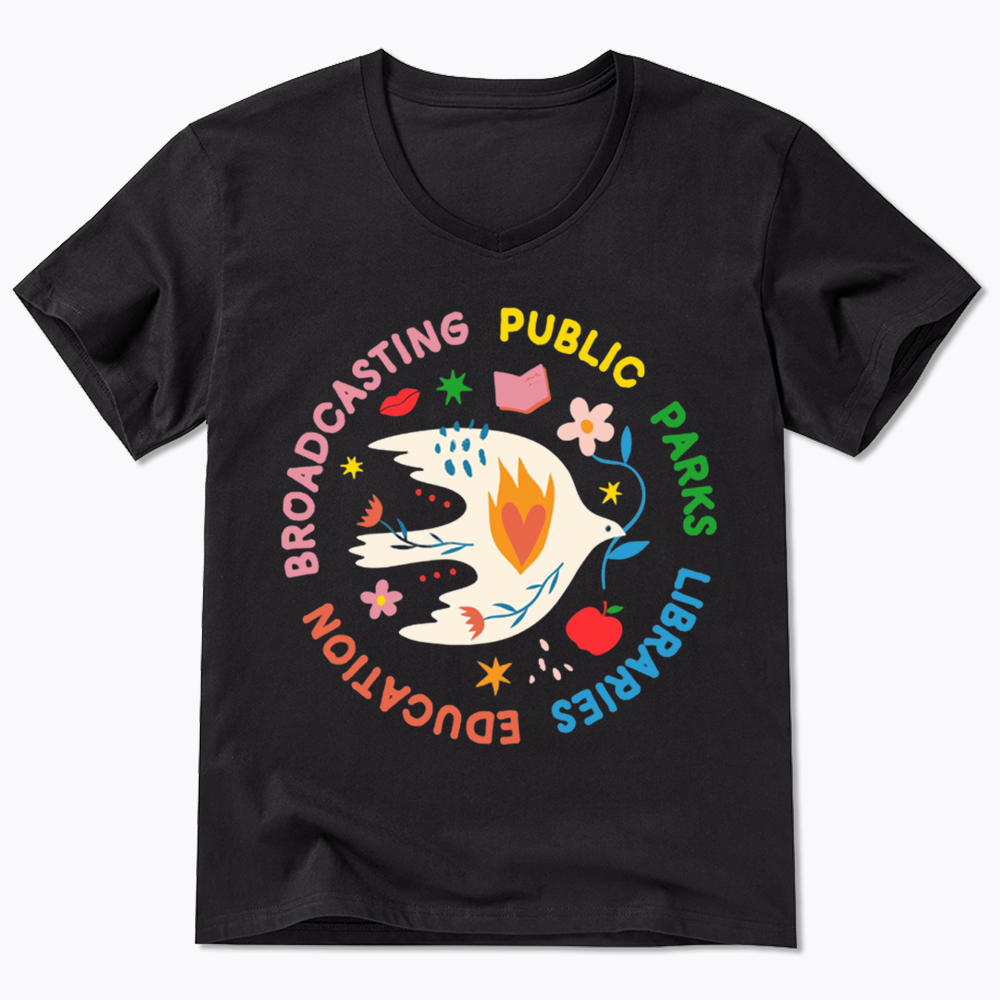 Protect Our Public Parks V-Neck Classic T-Shirts