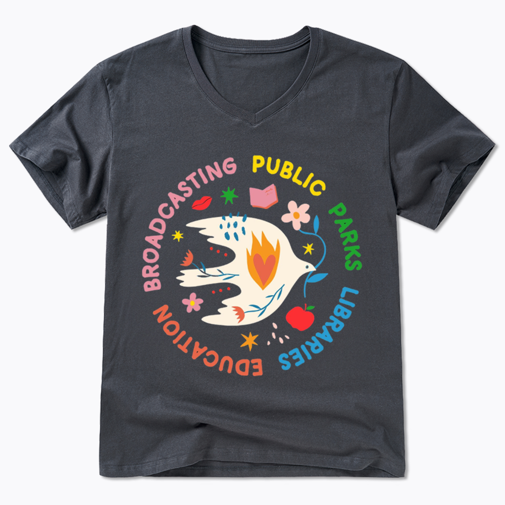 Protect Our Public Parks V-Neck Classic T-Shirts