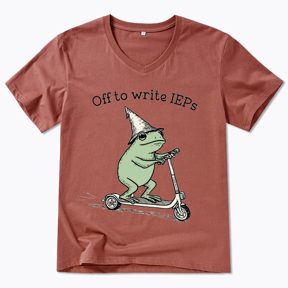 School Psychologist Special Education V-Neck Classic T-Shirt