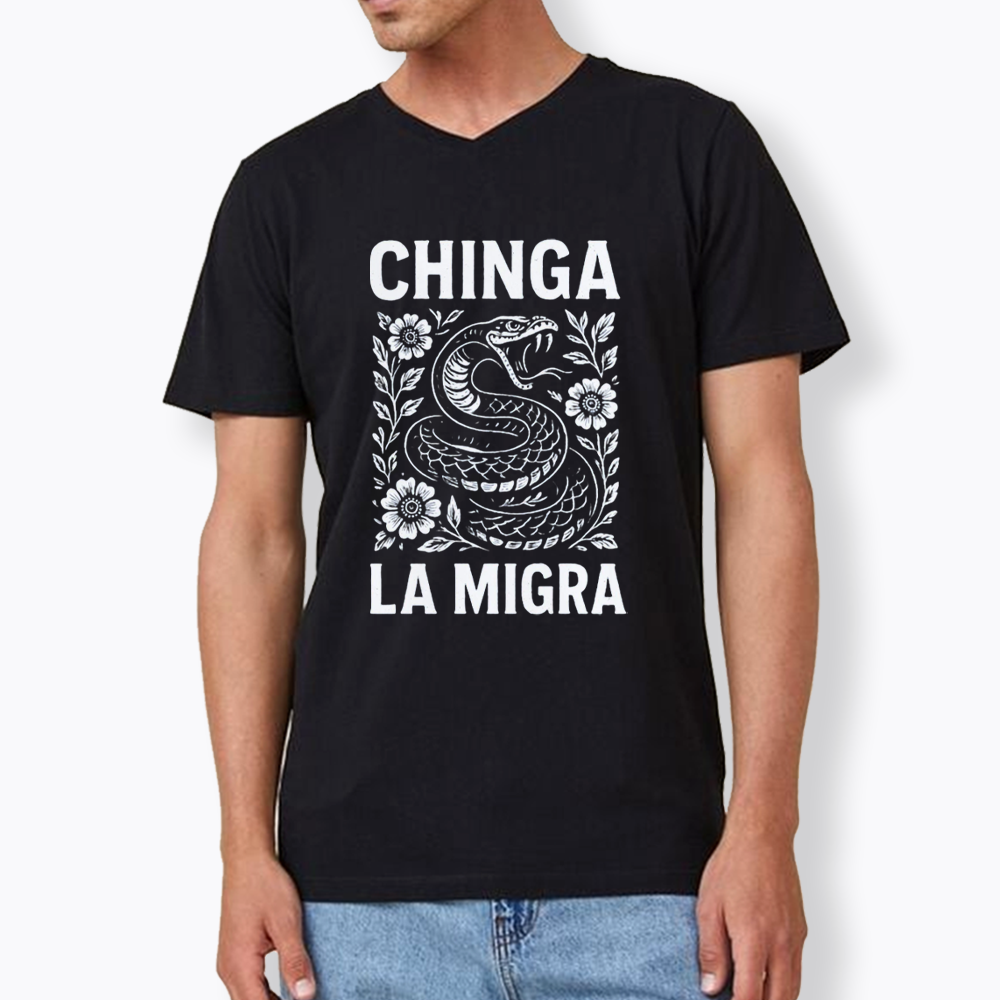 Immigrant Rights V-Neck Classic T-Shirts