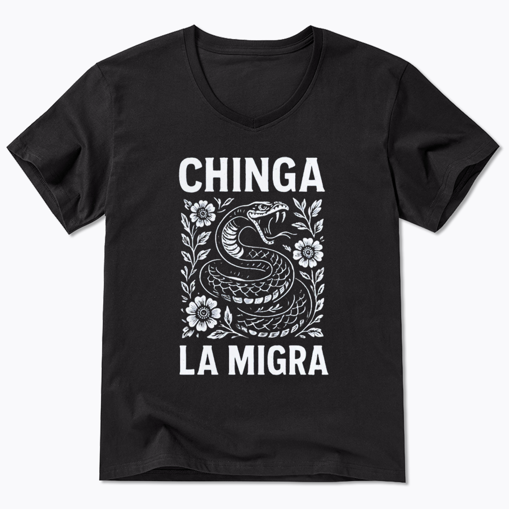 Immigrant Rights V-Neck Classic T-Shirts