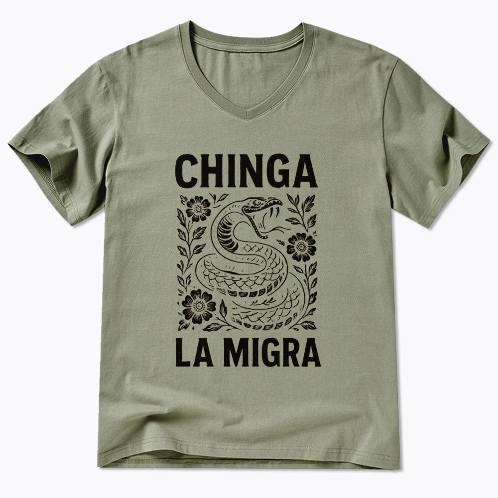 Immigrant Rights V-Neck Classic T-Shirts