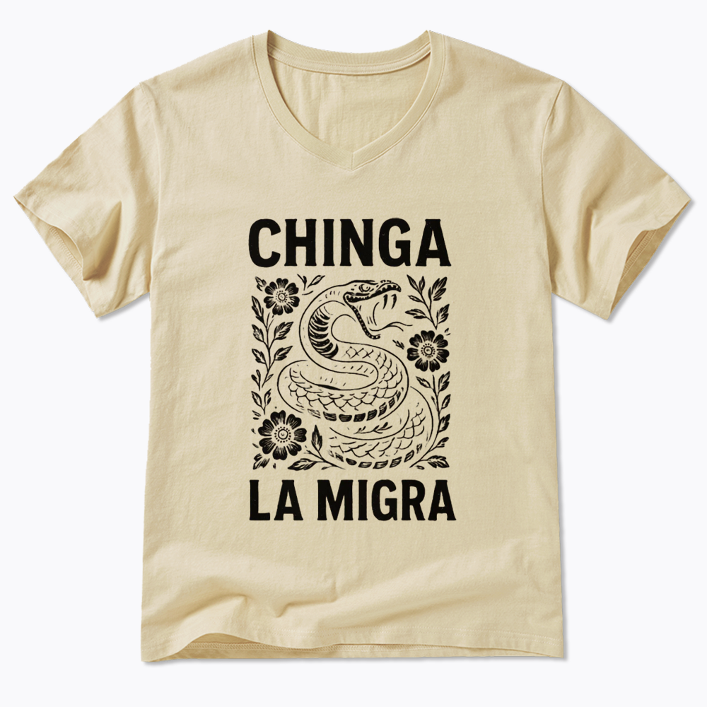 Immigrant Rights V-Neck Classic T-Shirts