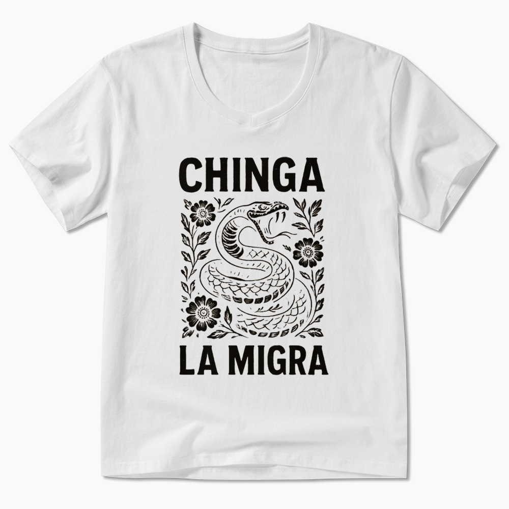Immigrant Rights V-Neck Classic T-Shirts