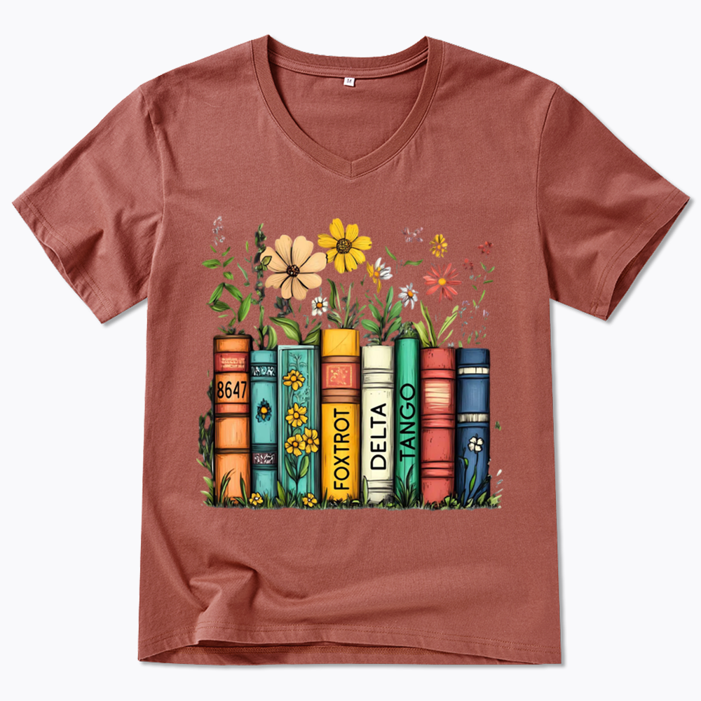 Subtle Anti-Trump V-Neck Classic T-Shirts