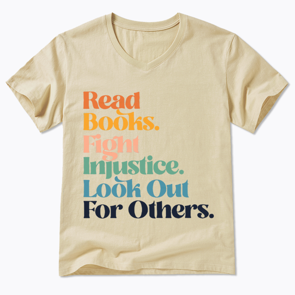 Read Banned Books Social Justice V-Neck Classic T-Shirt