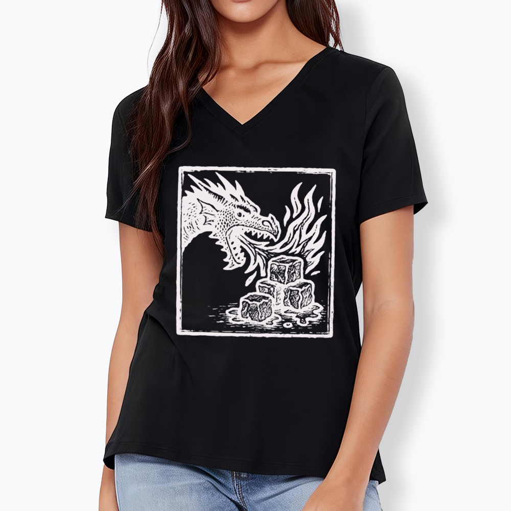 No Words Subtle ICE V-Neck Classic T-Shirt