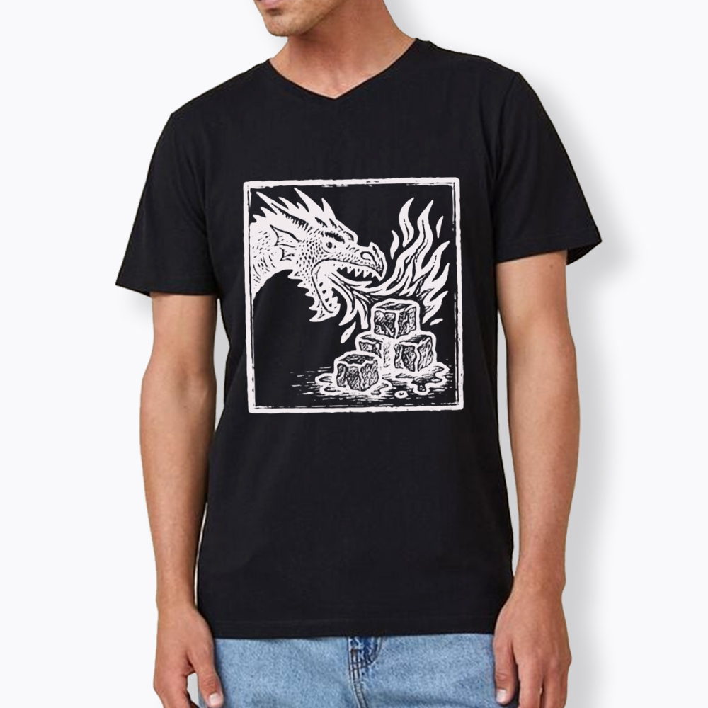 No Words Subtle ICE V-Neck Classic T-Shirt