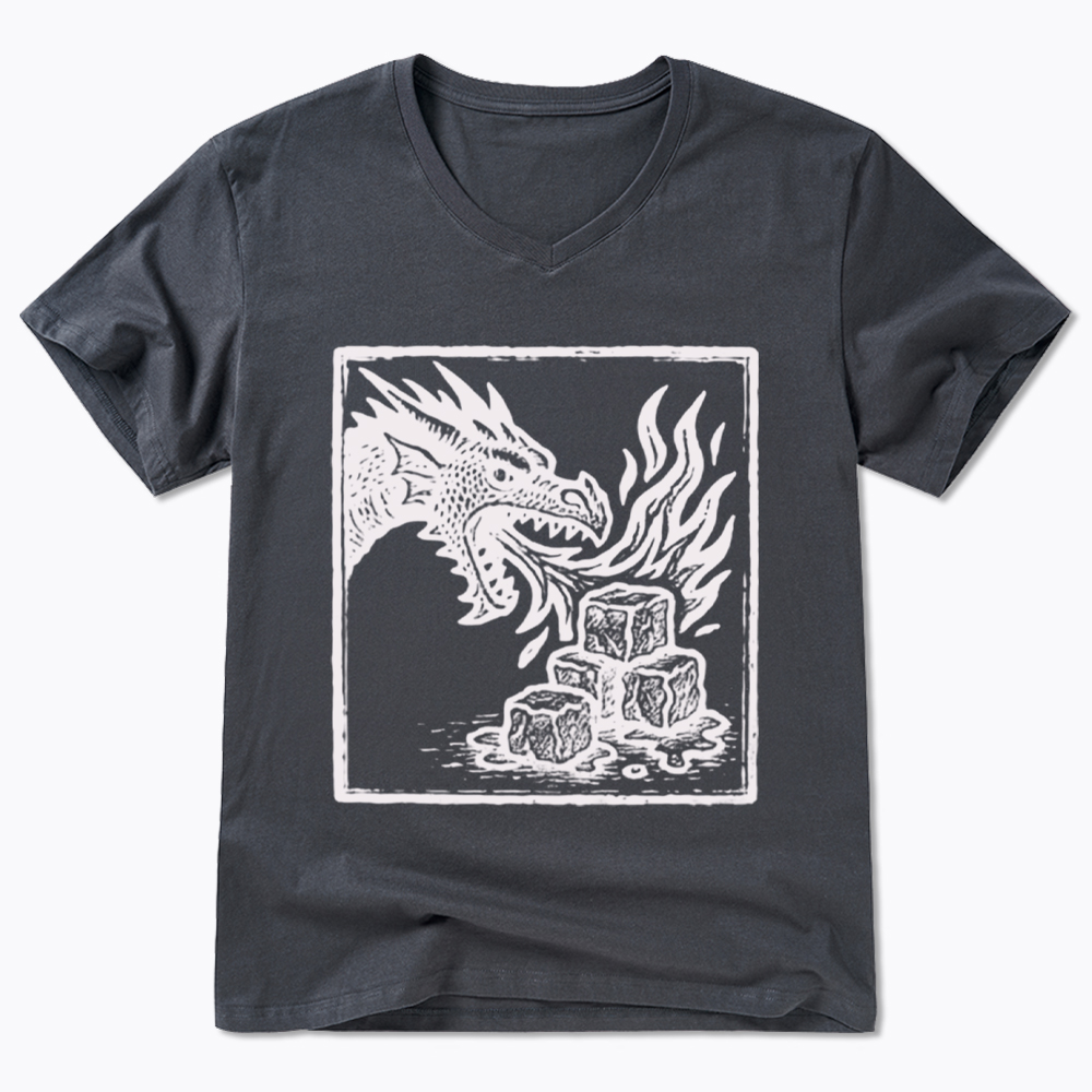 No Words Subtle ICE V-Neck Classic T-Shirt