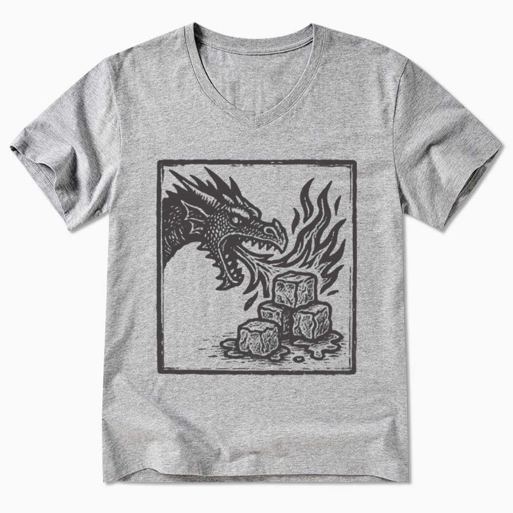 No Words Subtle ICE V-Neck Classic T-Shirt
