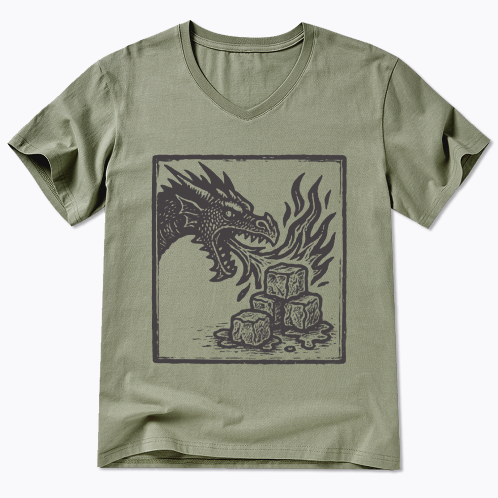 No Words Subtle ICE V-Neck Classic T-Shirt