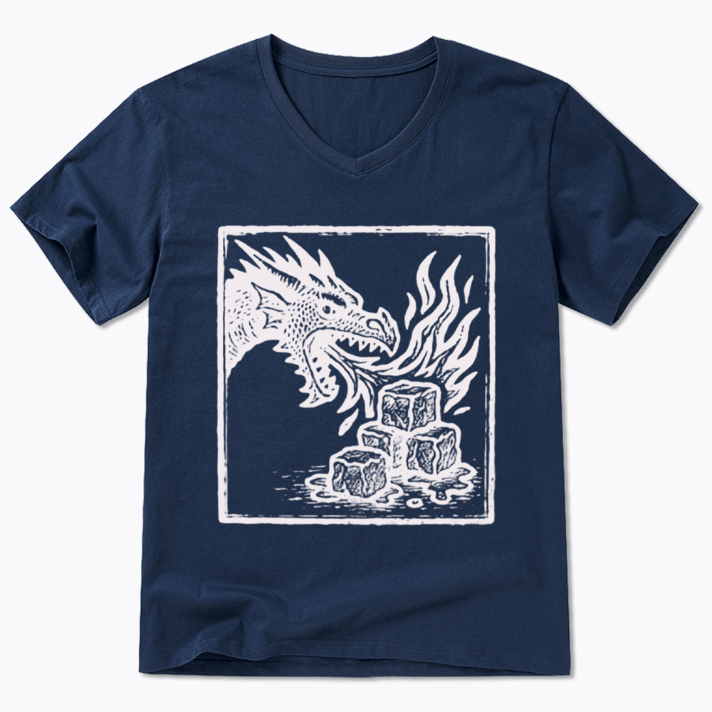 No Words Subtle ICE V-Neck Classic T-Shirt