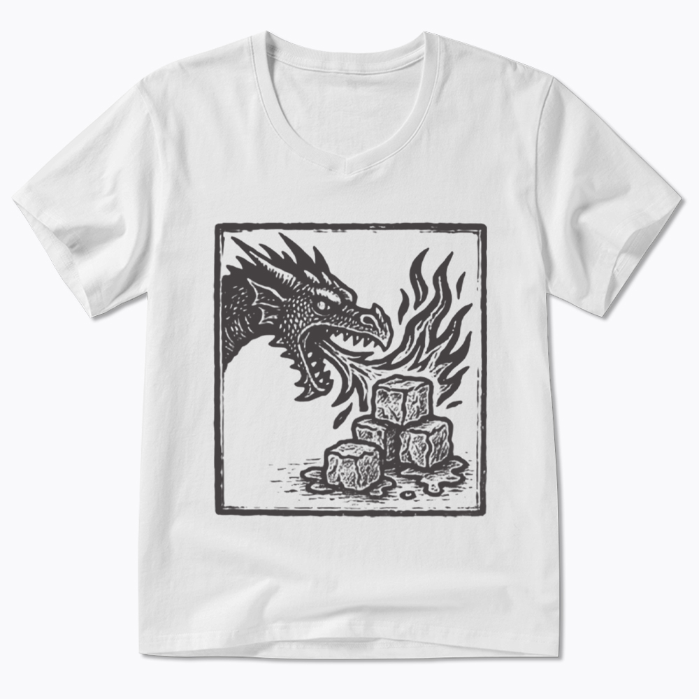 No Words Subtle ICE V-Neck Classic T-Shirt