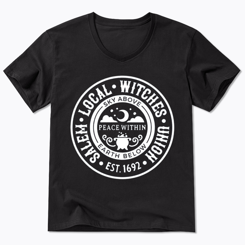 Local Witches V-Neck Classic T-Shirts