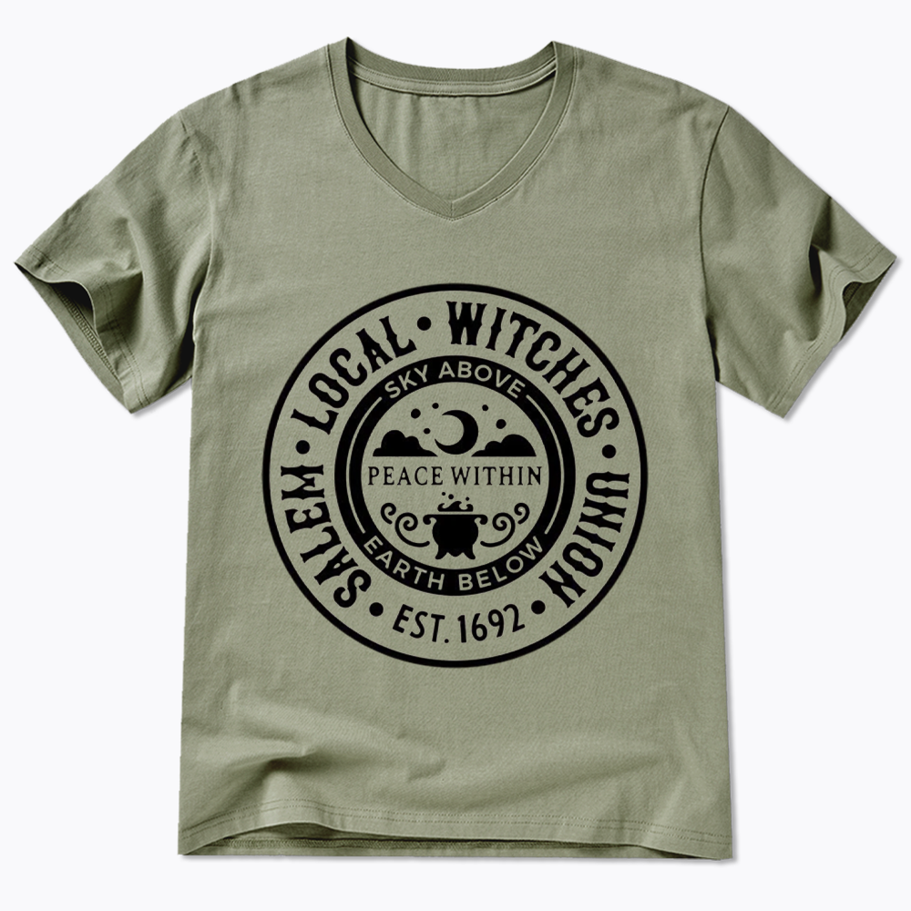 Local Witches V-Neck Classic T-Shirts