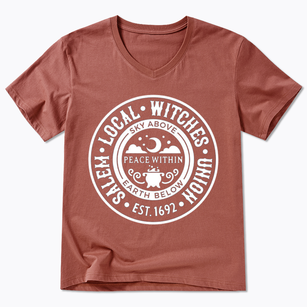 Local Witches V-Neck Classic T-Shirts