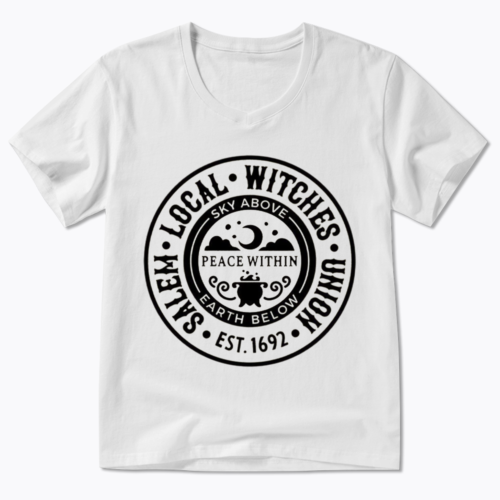 Local Witches V-Neck Classic T-Shirts