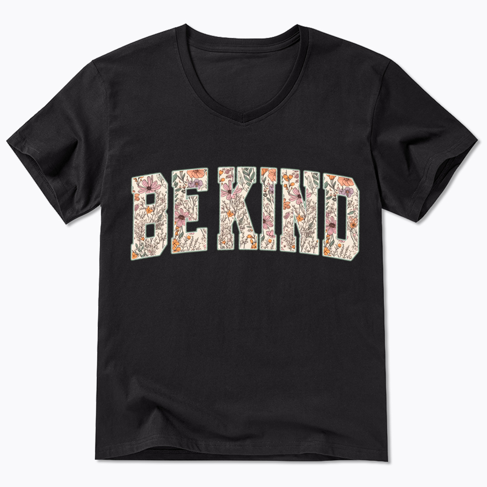 Be Kind Choose Kindness V-Neck Classic T-Shirt