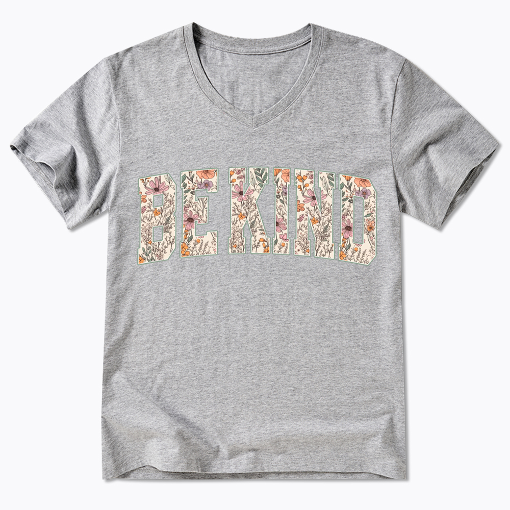 Be Kind Choose Kindness V-Neck Classic T-Shirt