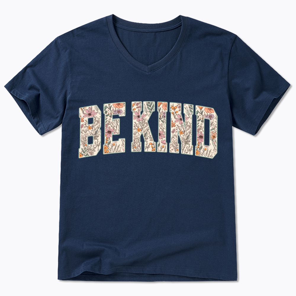 Be Kind Choose Kindness V-Neck Classic T-Shirt