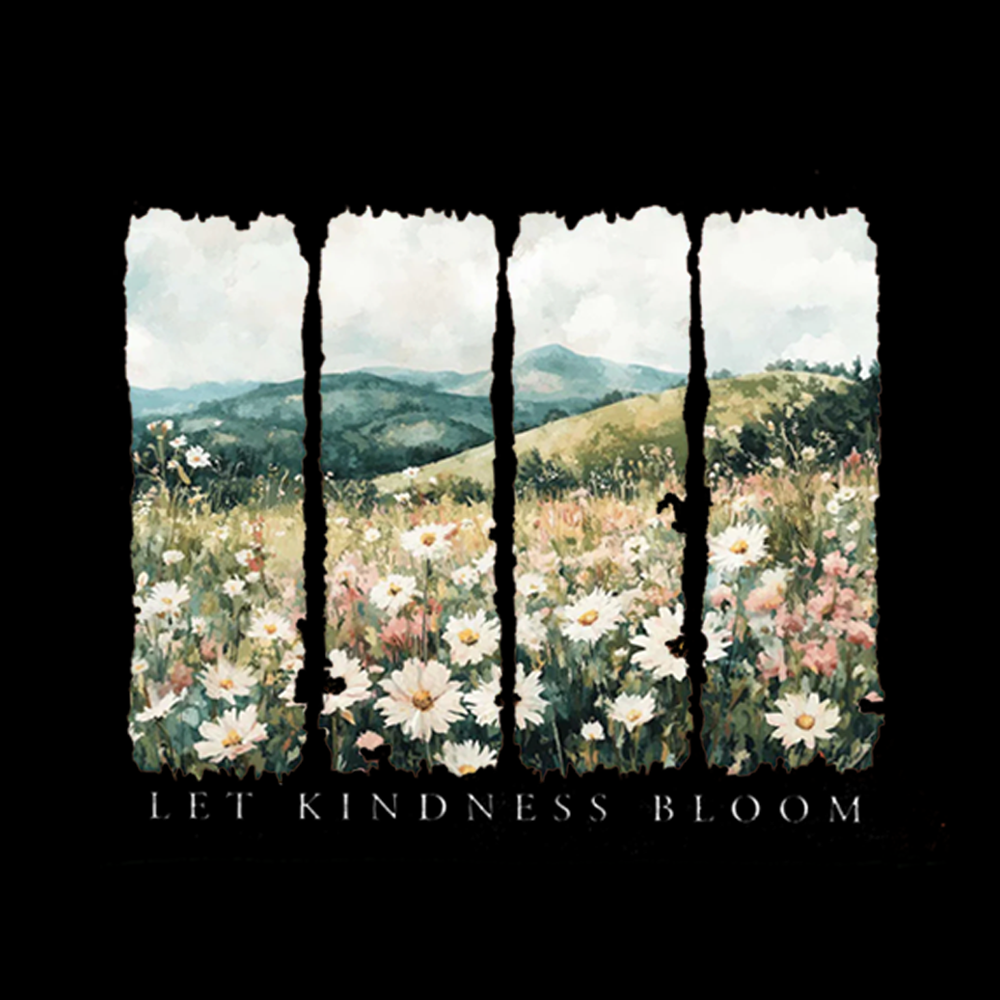 Let Kindness Bloom V-Neck Classic T-Shirts