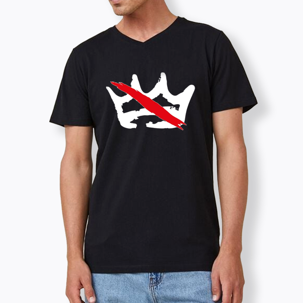 No Kings V-Neck Classic T-Shirts