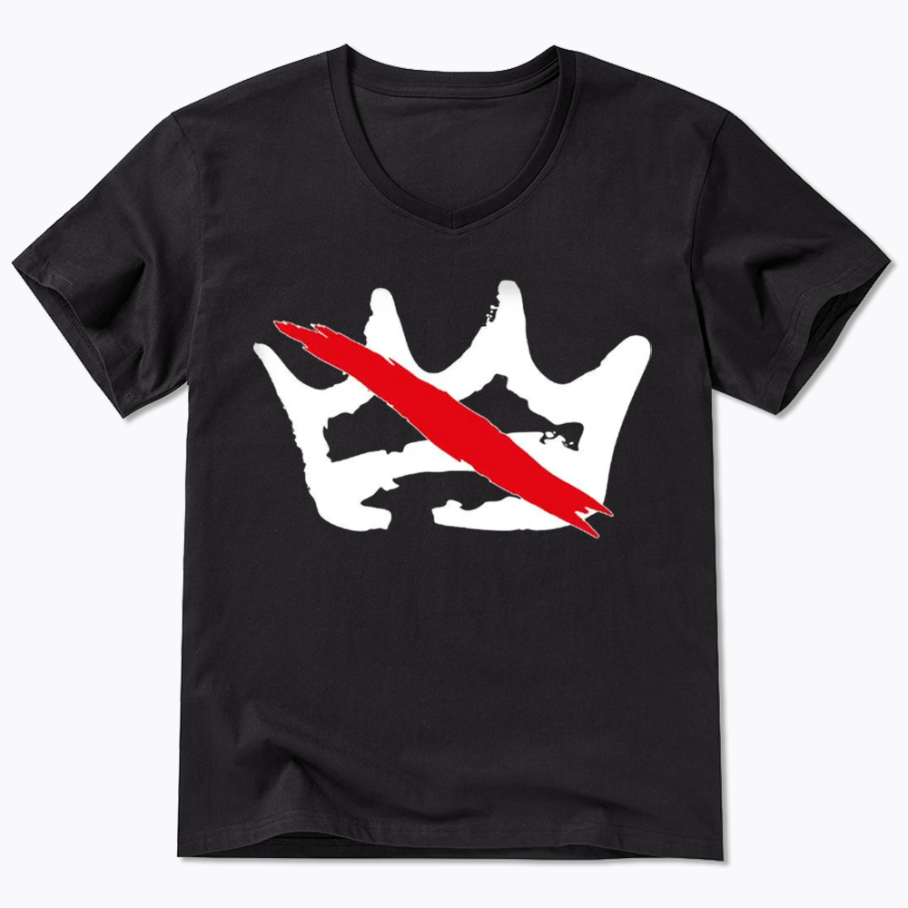 No Kings V-Neck Classic T-Shirts