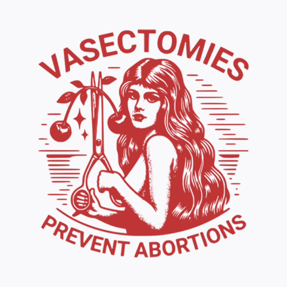 Vasectomies Prevent Abortions Vintage Washed T-Shirt