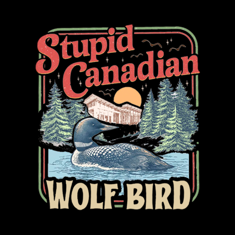 Stupid Canadian Wolf-Bird Classic T-Shirt