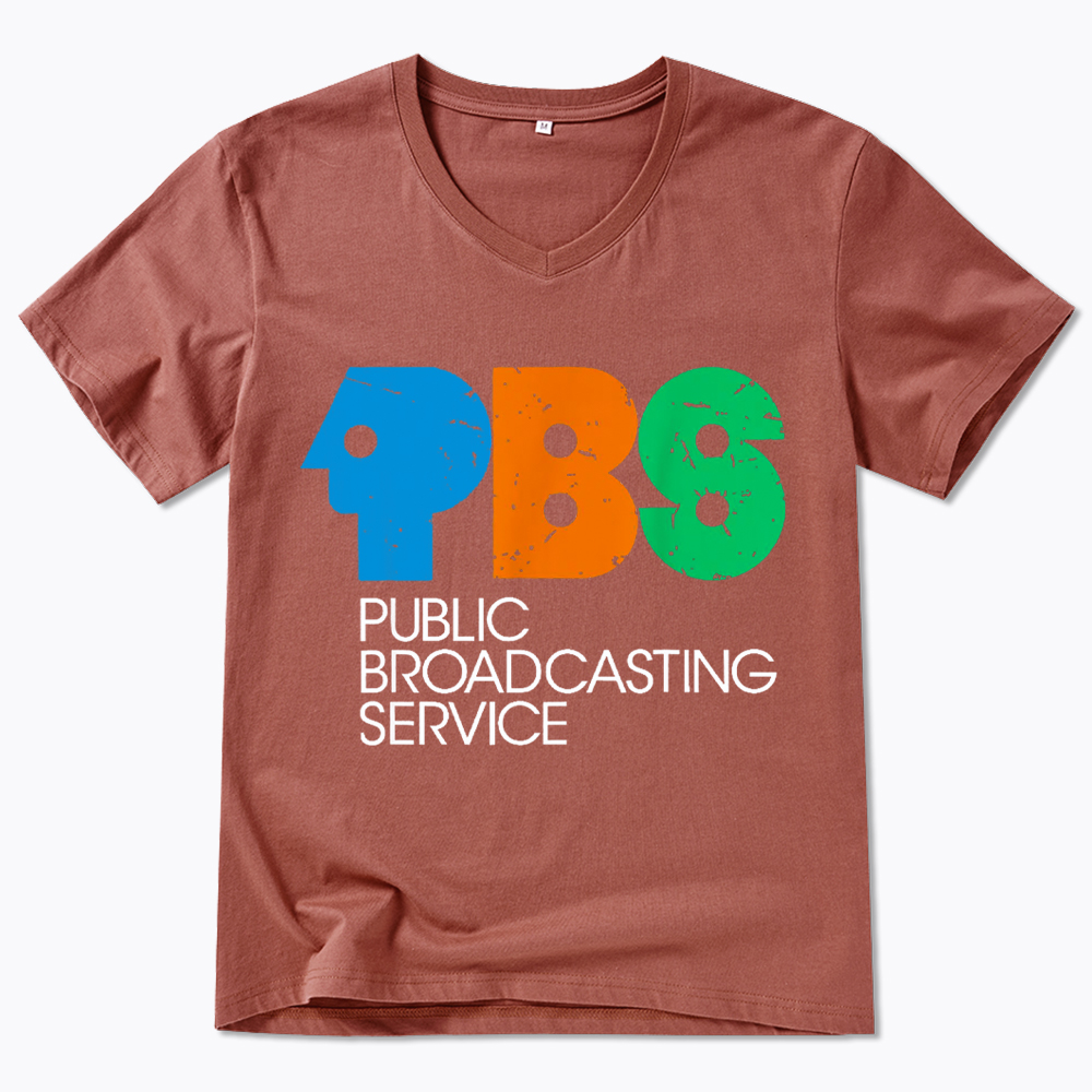 Protect Public Broadcasting Service V-Neck Classic T-Shirt
