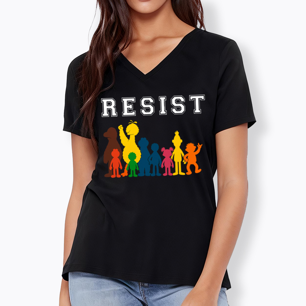 Save PBS Resist V-Neck Classic T-Shirt