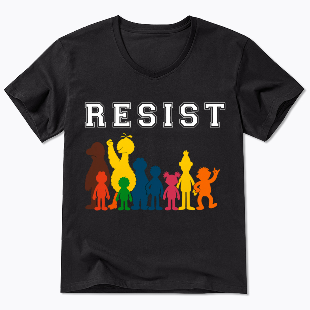 Save PBS Resist V-Neck Classic T-Shirt
