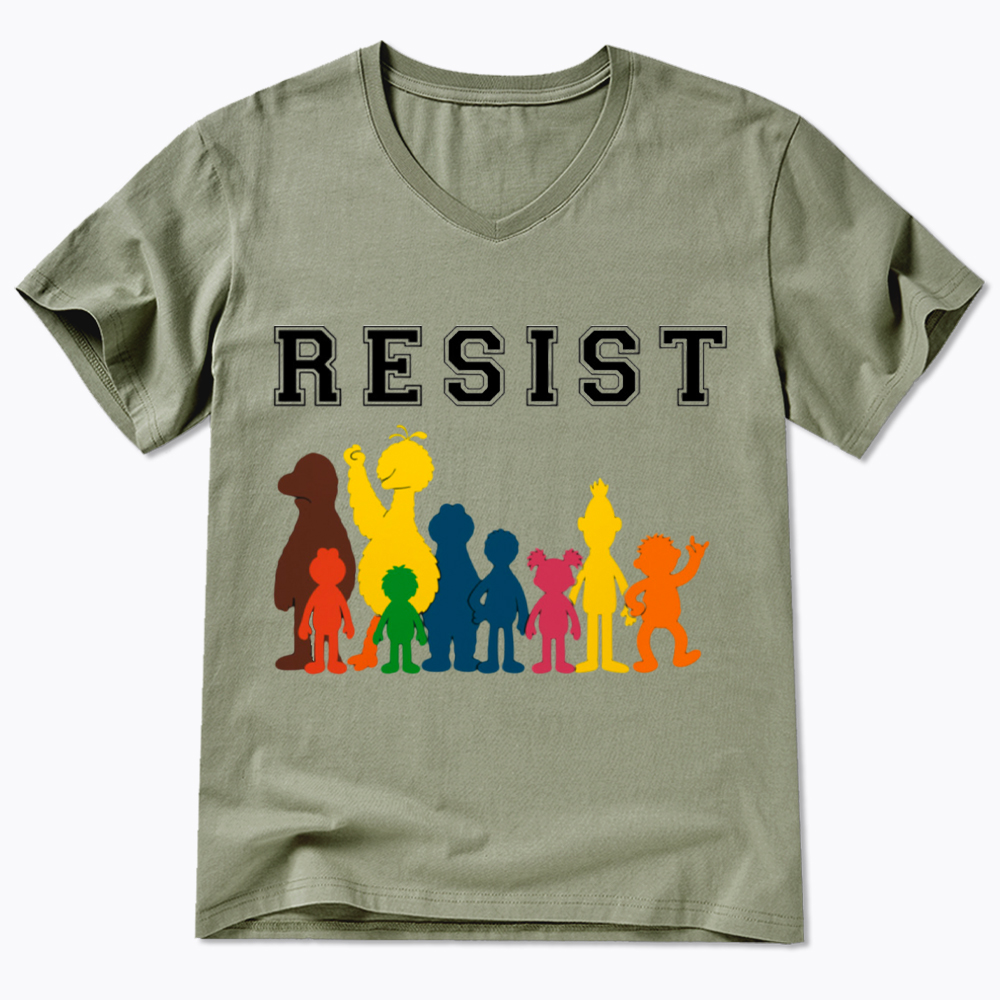 Save PBS Resist V-Neck Classic T-Shirt