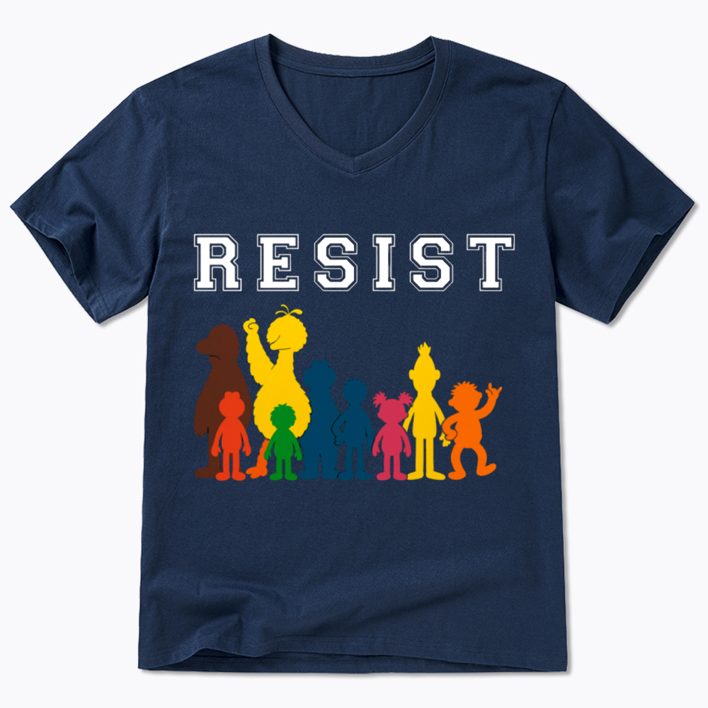 Save PBS Resist V-Neck Classic T-Shirt