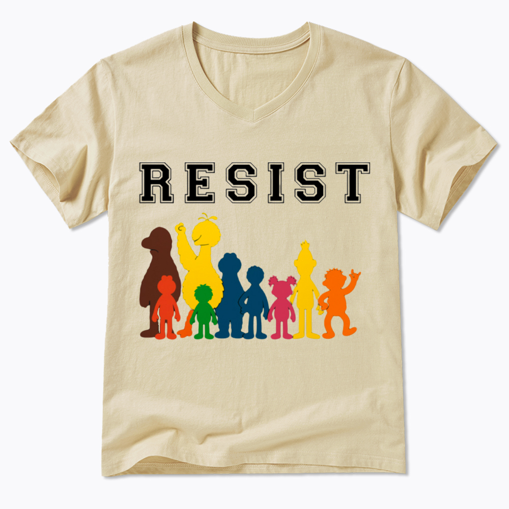 Save PBS Resist V-Neck Classic T-Shirt
