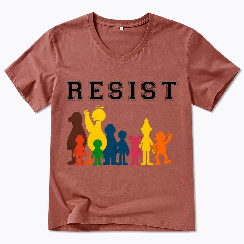 Save PBS Resist V-Neck Classic T-Shirt