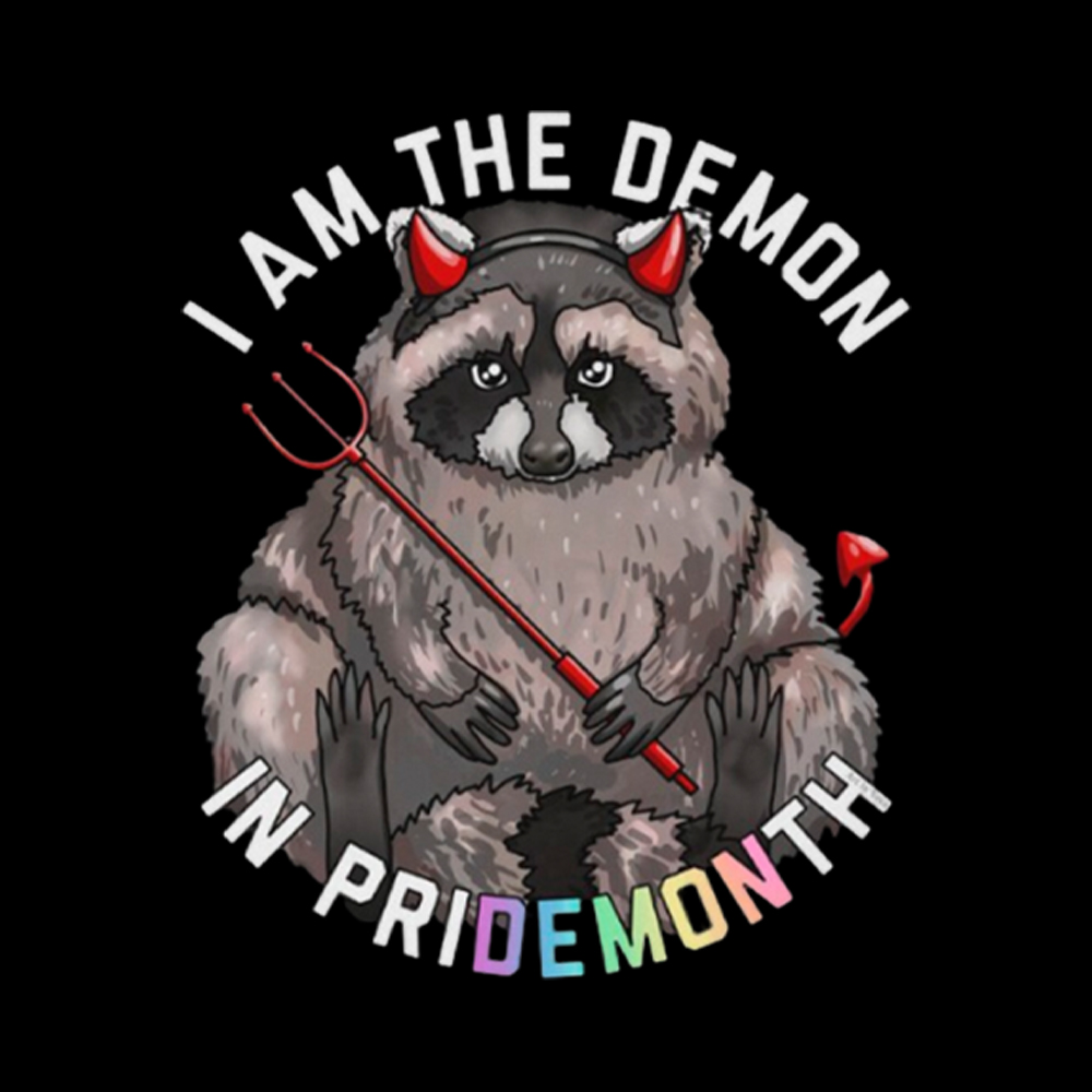 I Am The Demon Raccoon Classic T-Shirt