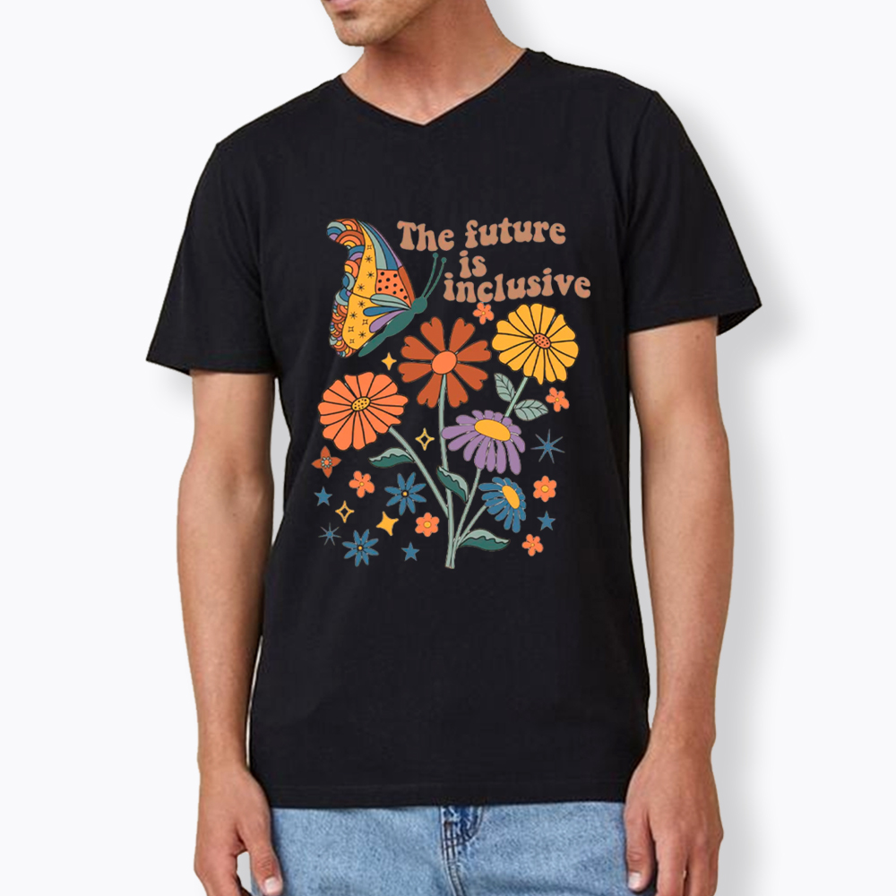 The Future is Inclusive V-Neck Classic T-Shirt