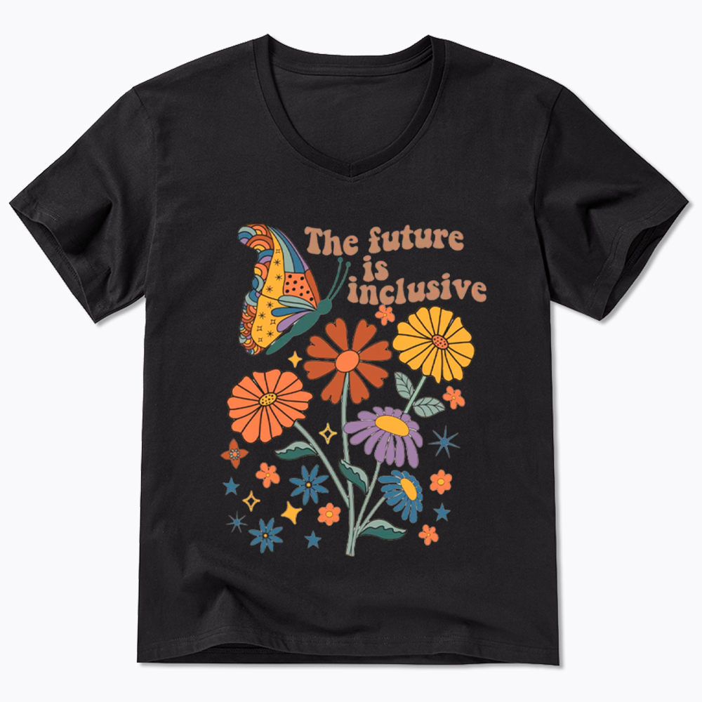 The Future is Inclusive V-Neck Classic T-Shirt