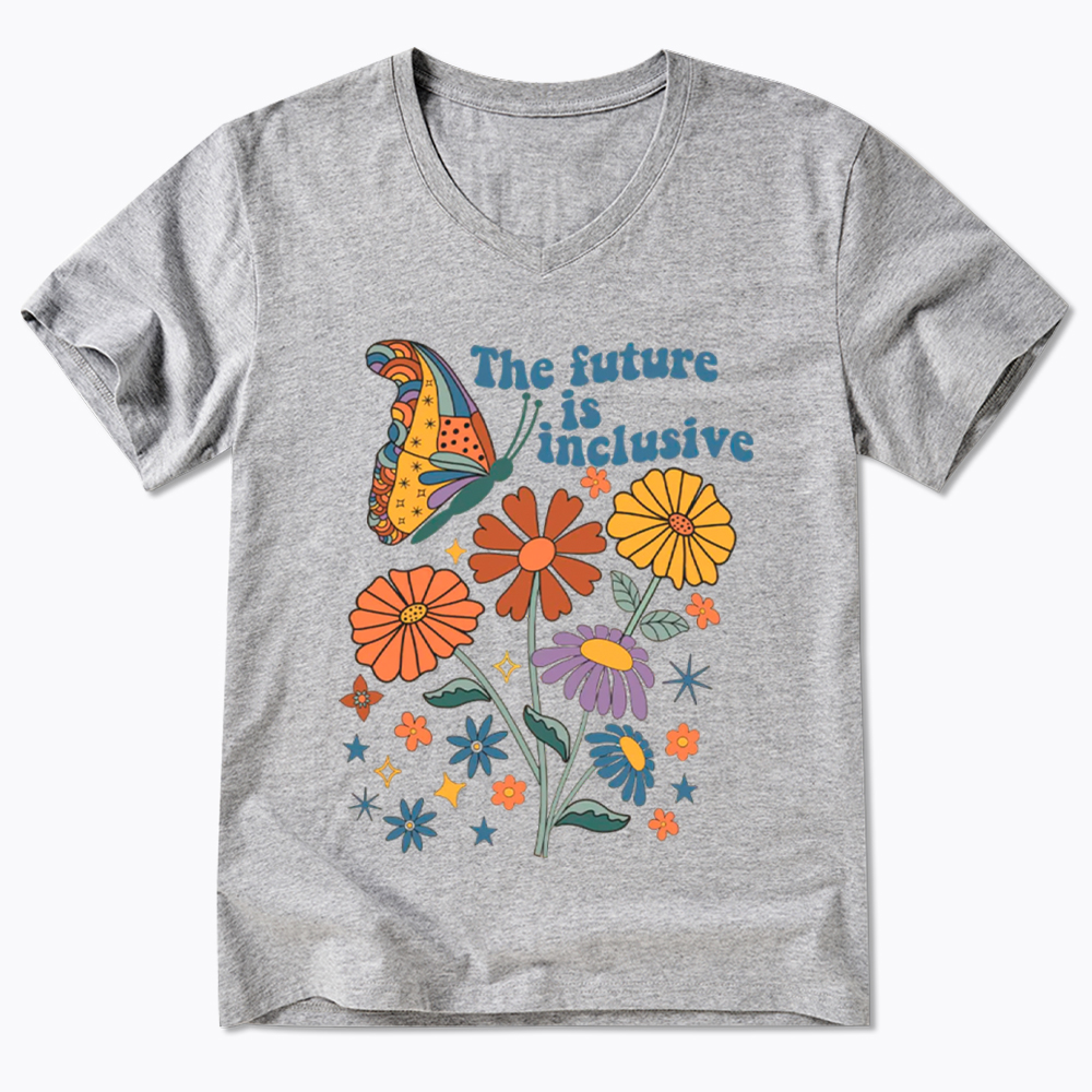 The Future is Inclusive V-Neck Classic T-Shirt