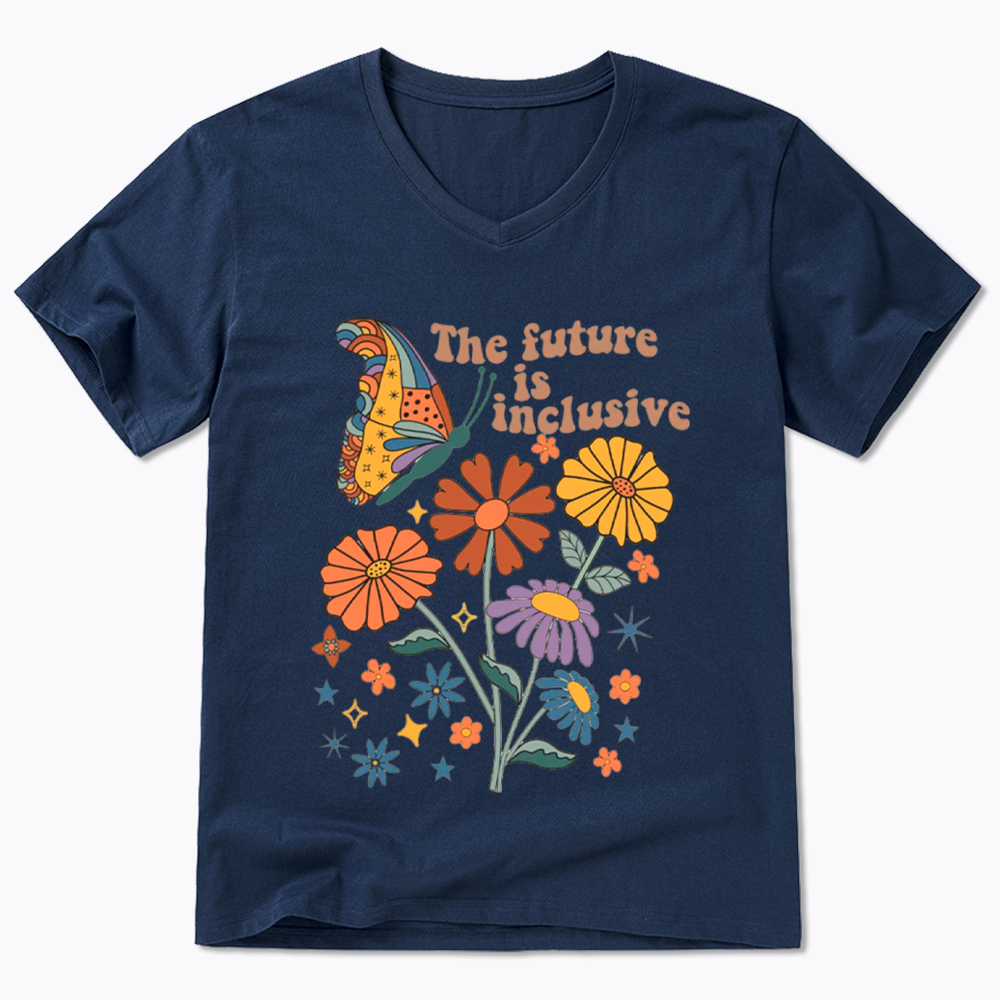 The Future is Inclusive V-Neck Classic T-Shirt